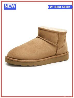 Genuine Australian Sheepskin Ultra Mini Boots Back Zip Water Resistant